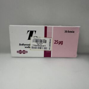Uni Pharma T3 30 x 25mcg